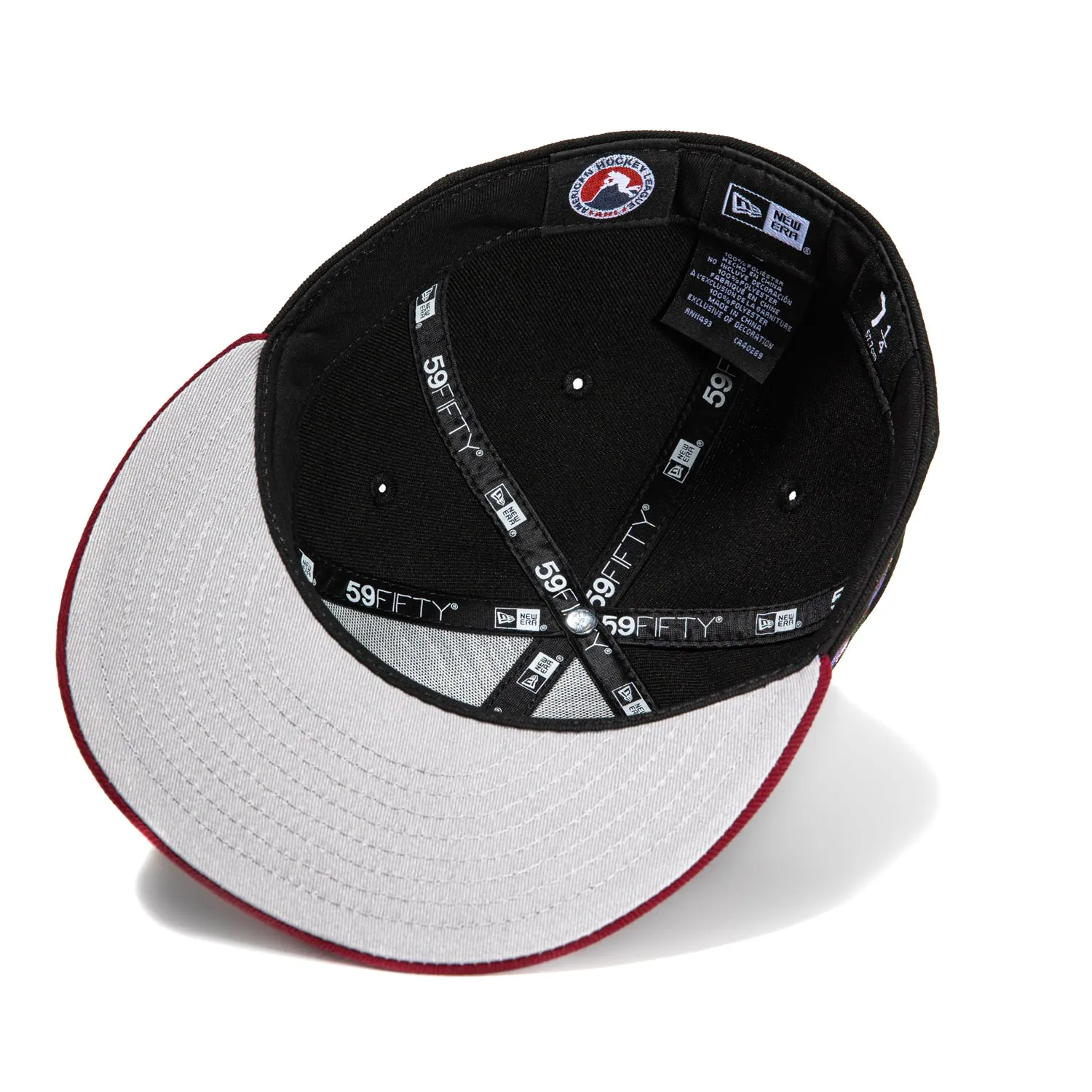 New Era 59Fifty Tucson Roadrunners 5th Anniversary Patch Hat -  Black, Cardinal