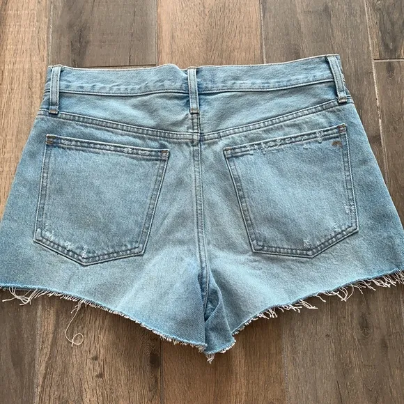 NEW Madewell Relaxed Denim Cutoff Shorts Size 27