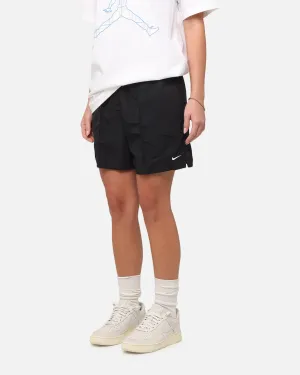 Nike Women's Sportswear Essentials Woven 5" Shorts Black/White