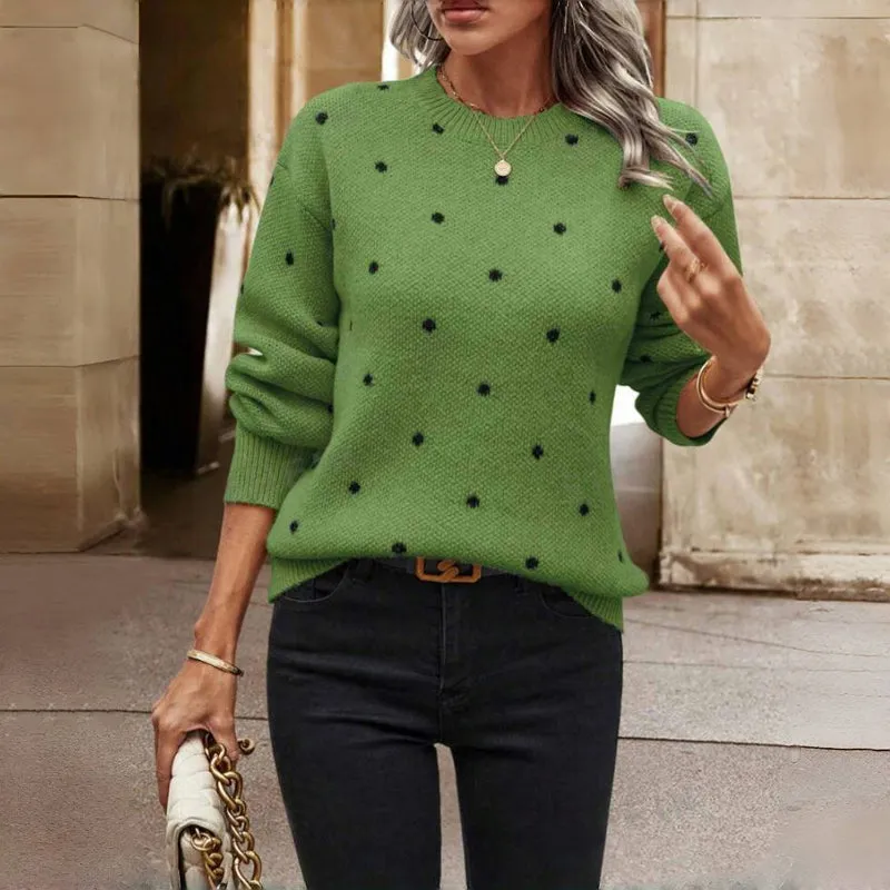 Nina | Polka Dot Sweater