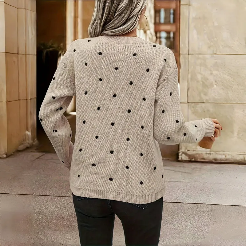 Nina | Polka Dot Sweater