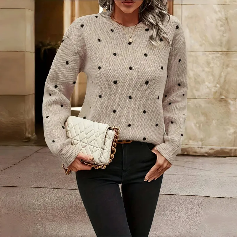 Nina | Polka Dot Sweater