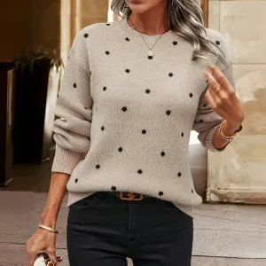 Nina | Polka Dot Sweater