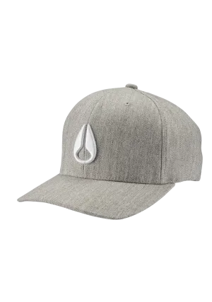 Nixon Deep Down Snapback Hat - Heather Gray