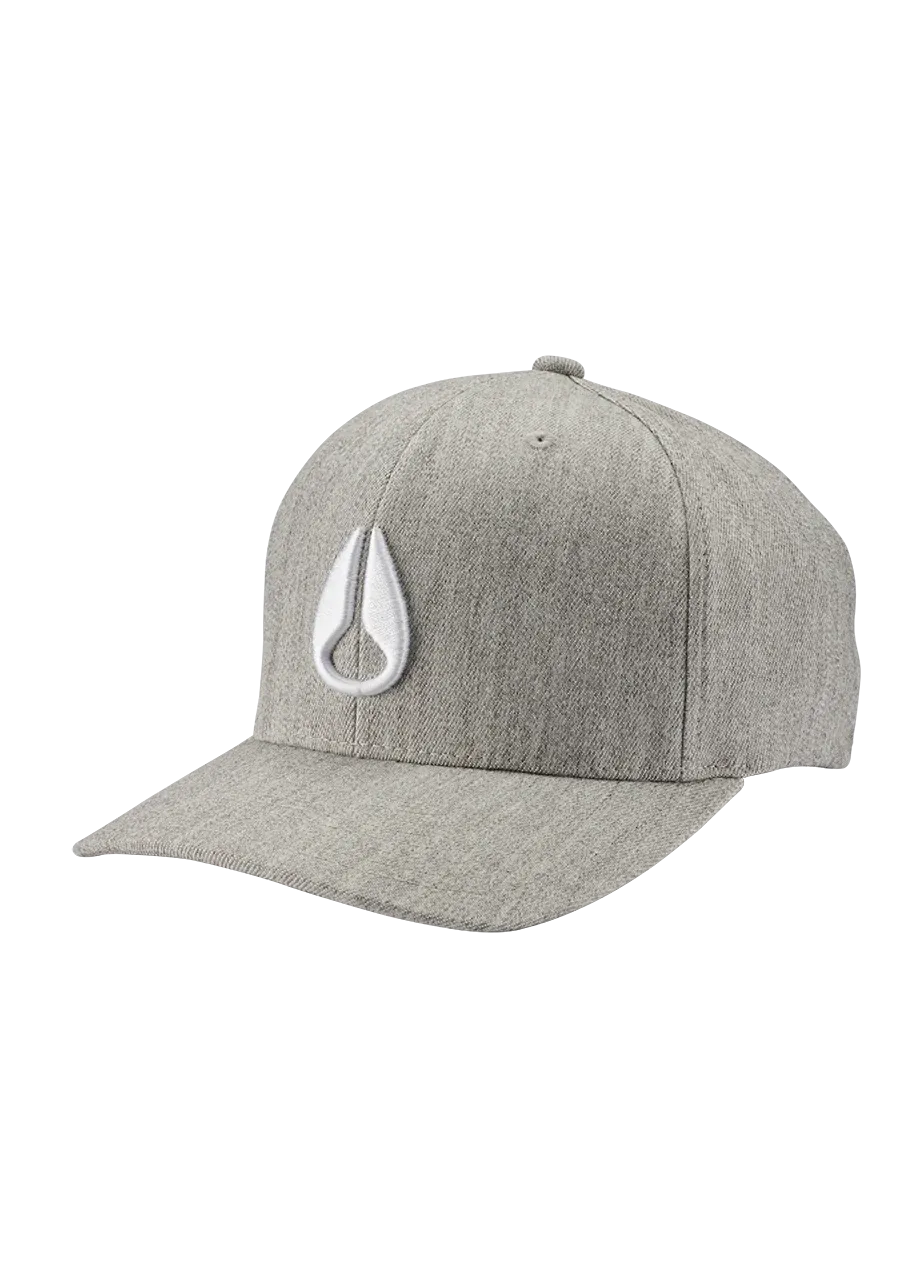 Nixon Deep Down Snapback Hat - Heather Gray
