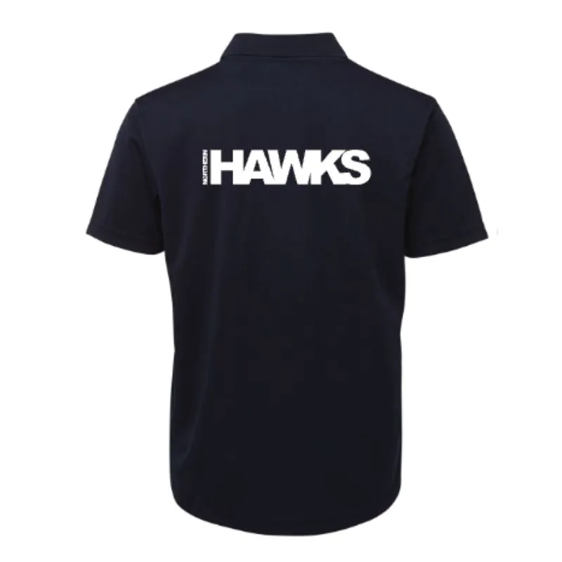 Northern Hawks Netball Polo Navy