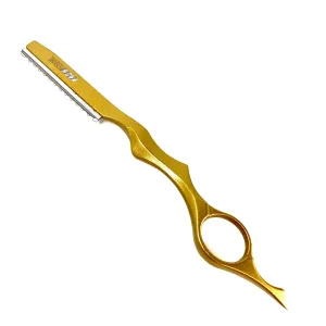 Nova Gold Feather Straight Edge