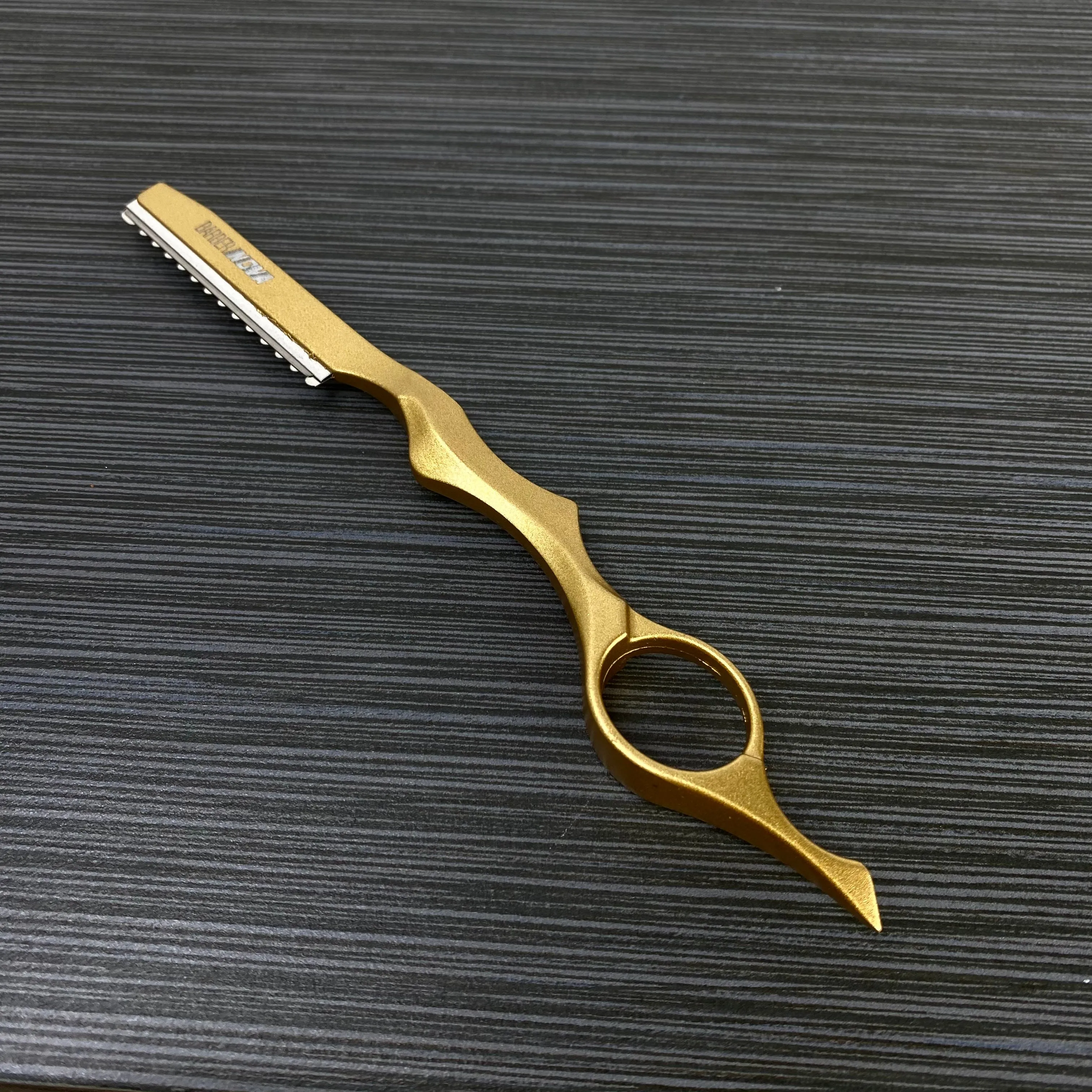 Nova Gold Feather Straight Edge