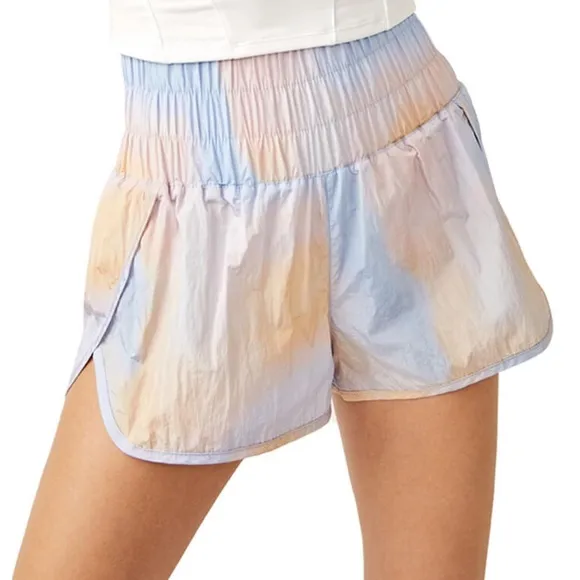 NWOT The way home printed shorts by Free People Movement in size Large