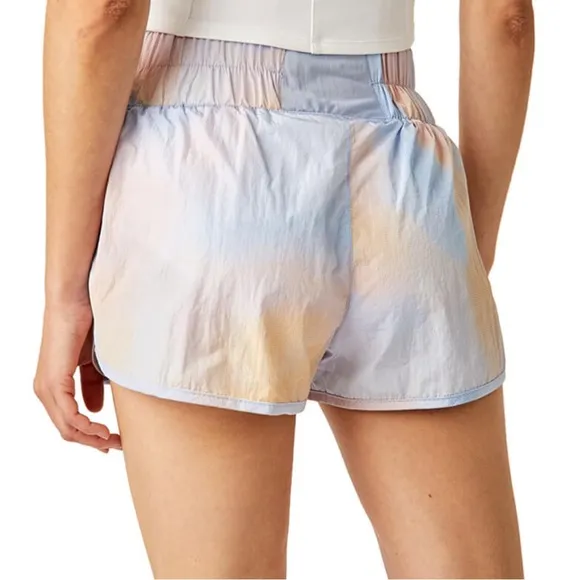NWOT The way home printed shorts by Free People Movement in size Large