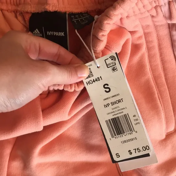 NWT Ivy Park / Adidas French Terry Shorts