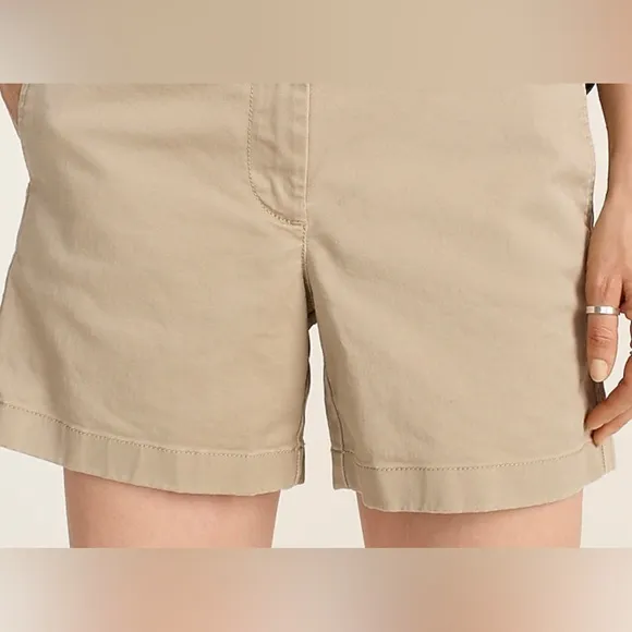 NWT J. Crew Women’s Chino Stretch Shorts