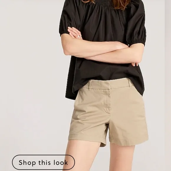 NWT J. Crew Women’s Chino Stretch Shorts