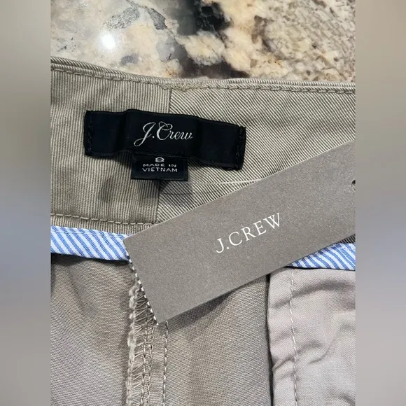 NWT J. Crew Women’s Chino Stretch Shorts