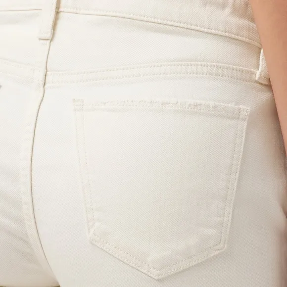 NWT Joe's Jeans Ecru 5&quot; Double Roll Stretch Denim Shorts 29