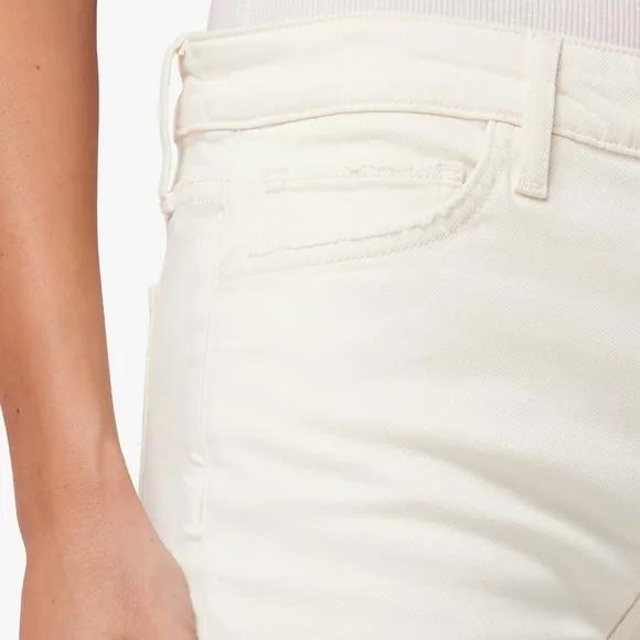 NWT Joe's Jeans Ecru 5&quot; Double Roll Stretch Denim Shorts 29