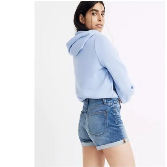 NWT‎ Madewell Denim Shorts in Burke Wash, size 26