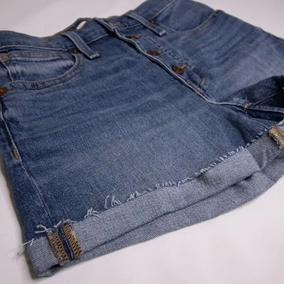 NWT‎ Madewell Denim Shorts in Burke Wash, size 26