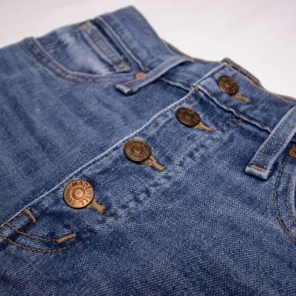 NWT‎ Madewell Denim Shorts in Burke Wash, size 26