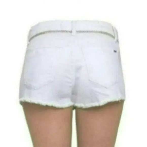 NWT Tractr Blu Basic Short with Faux Belt Women's Size 30