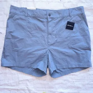 NWT Women’s Size 22 Eddie Bauer Adventure Ripstop Shorts Gray