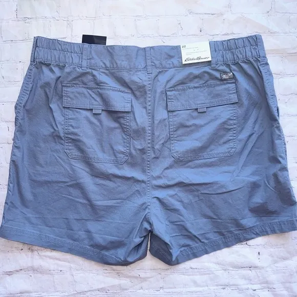NWT Women’s Size 22 Eddie Bauer Adventure Ripstop Shorts Gray