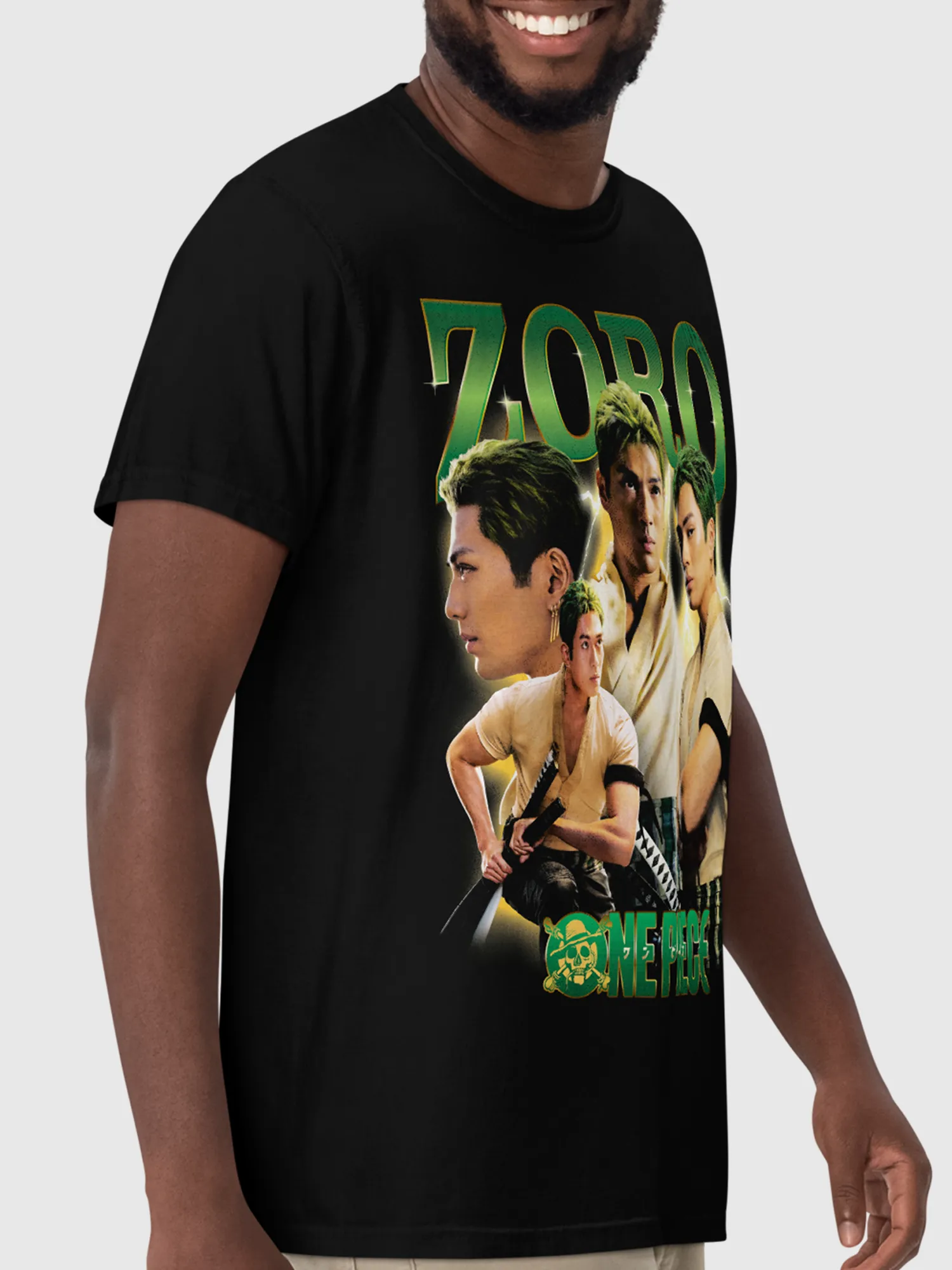 One Piece Zoro Unisex T-Shirt [Black]