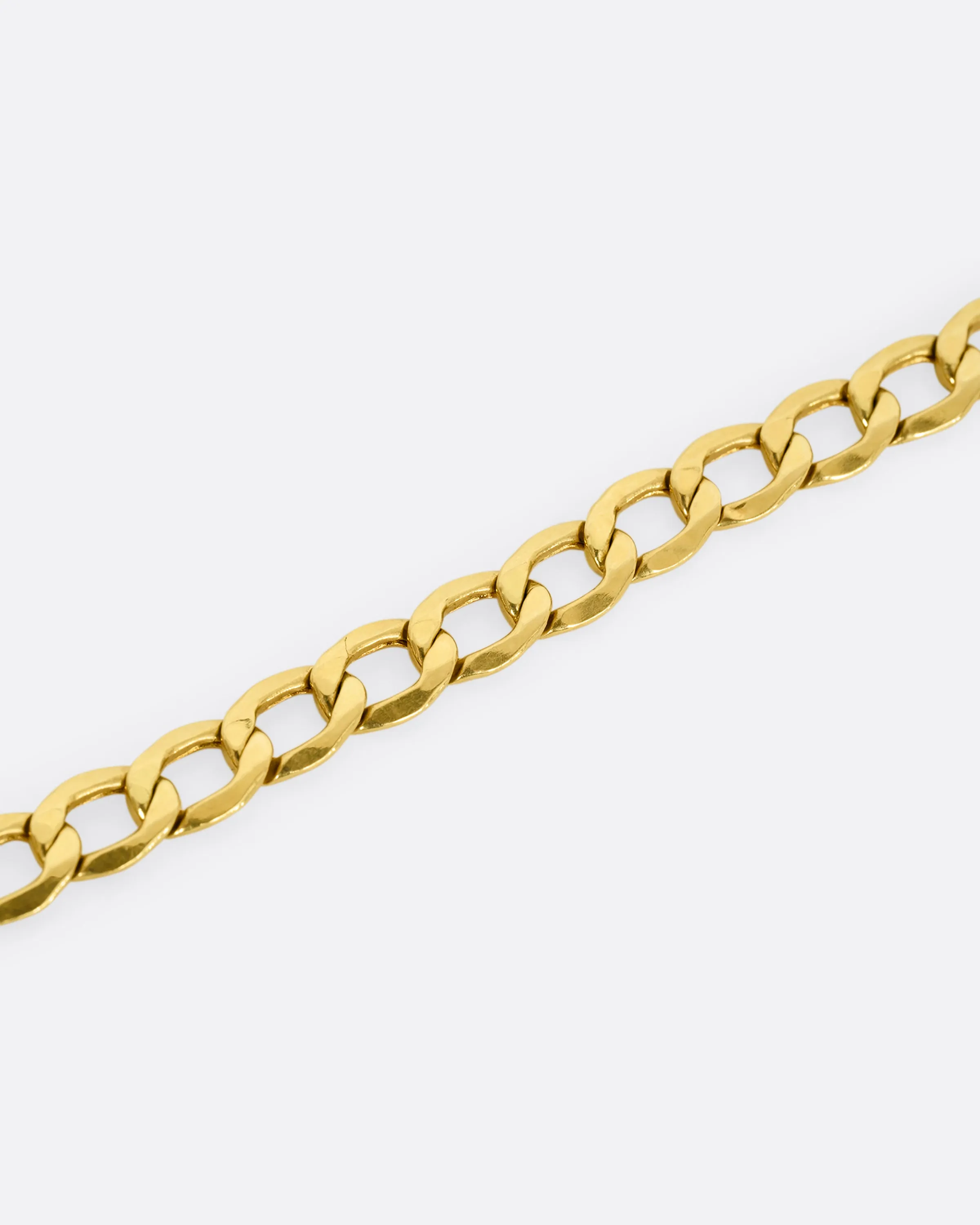 Open Link Curb Chain Necklace