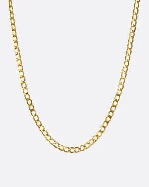Open Link Curb Chain Necklace