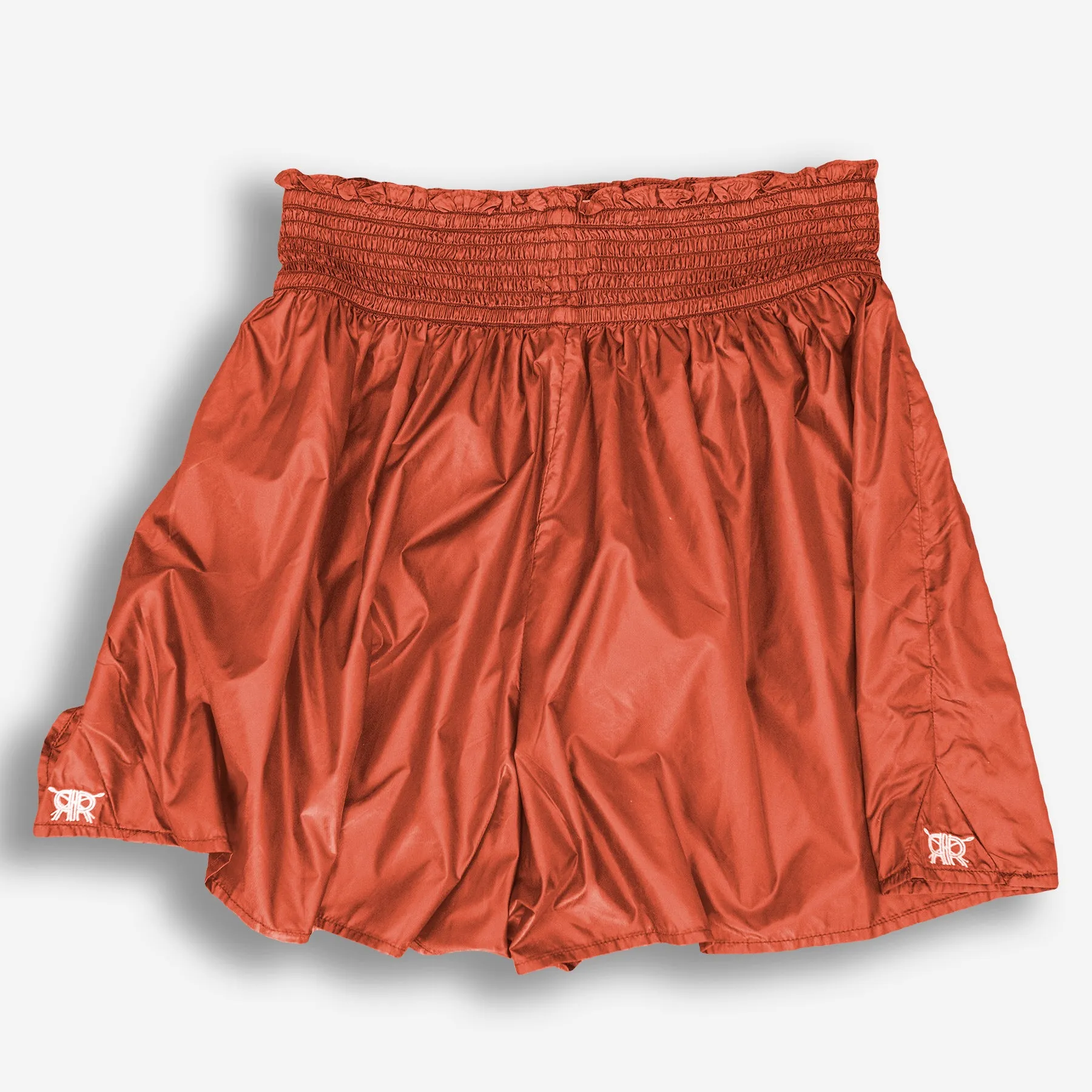 Orange Ripstop Kalli Shorts