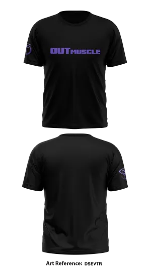 OUTmuscle Store 1 Core Men's SS Performance Tee - dSevTr