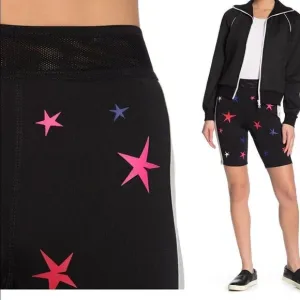 Pam&amp;Gela star biker shorts sizes Petite, NWT
