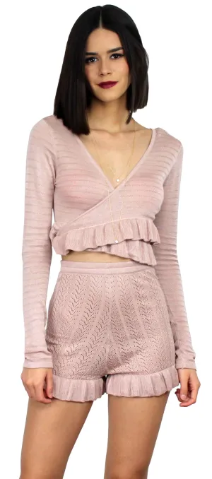Park City Rose Woven Two-Piece Set