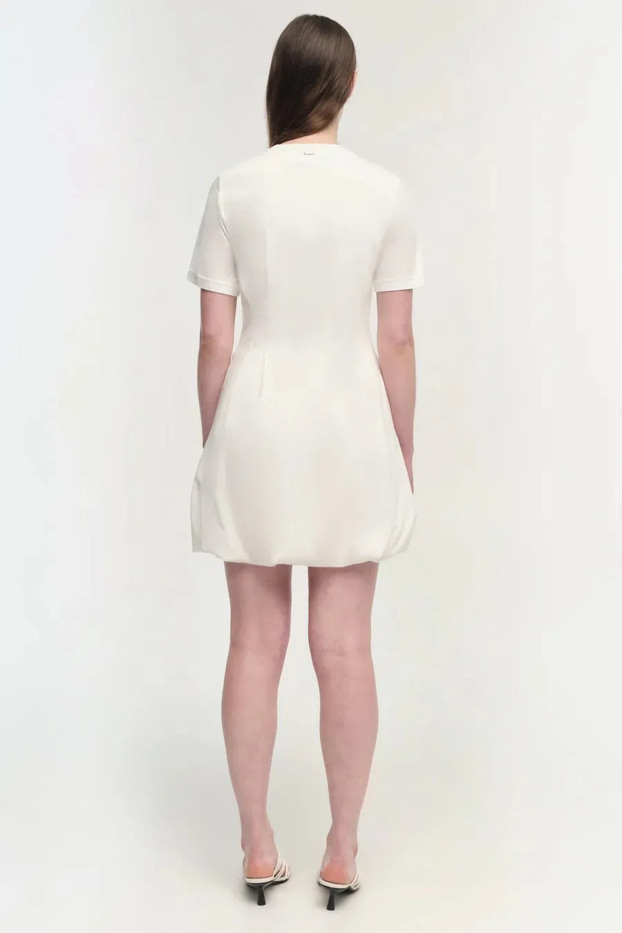 PEARSON BUBBLE HEM MINI DRESS