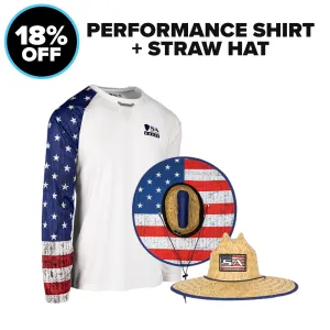 Performance Shirt   Straw Hat