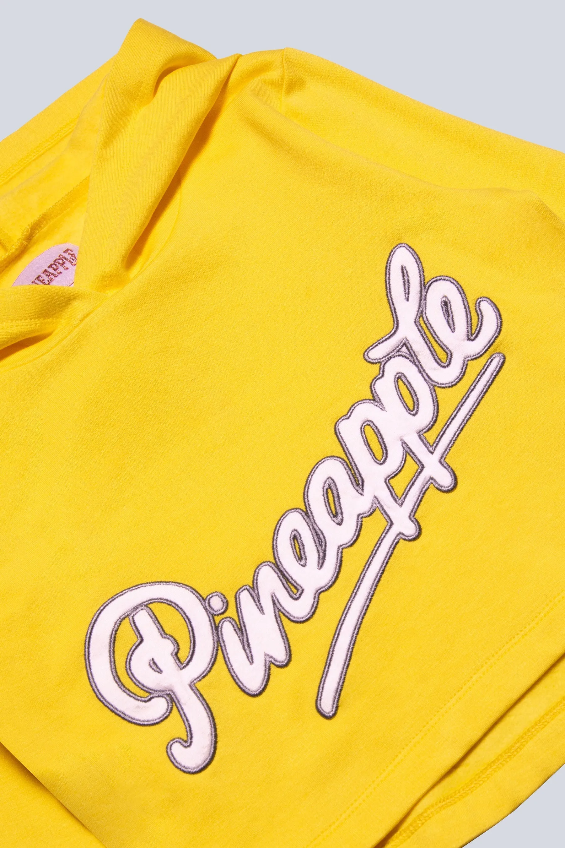 Pineapple Logo Crop Hoodie