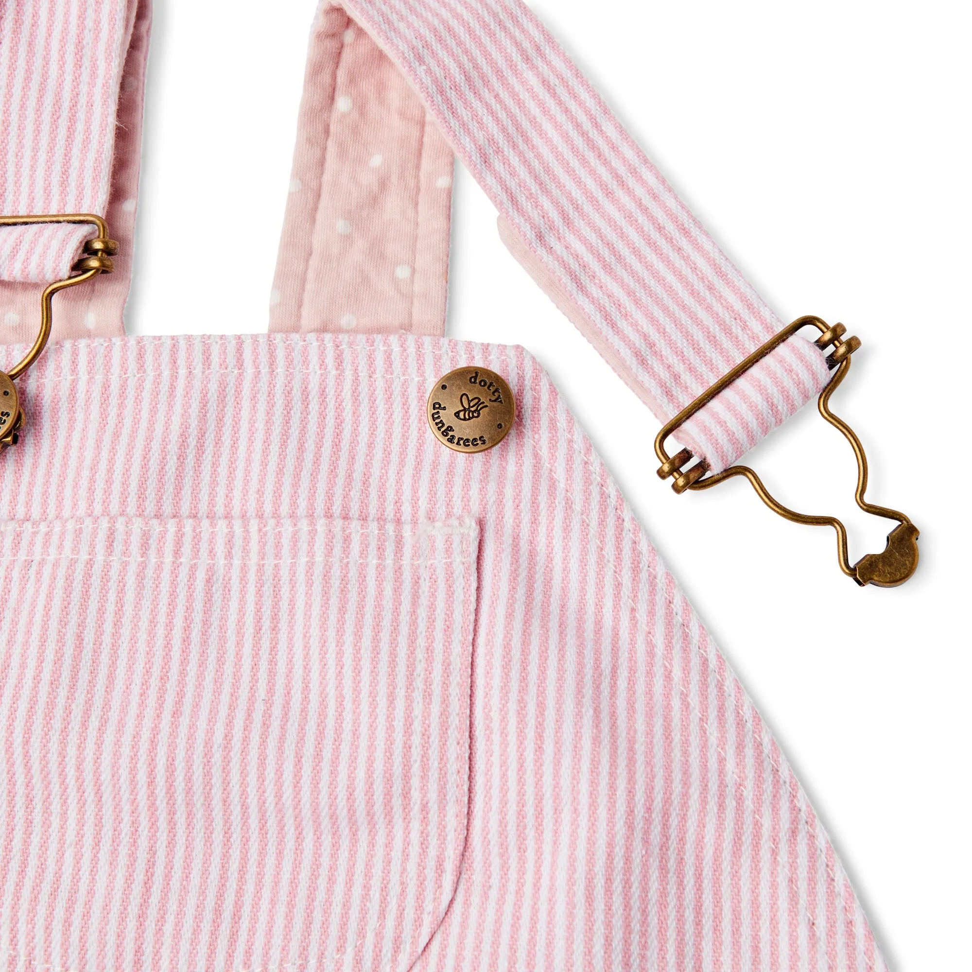 Pink Stripe Shorts