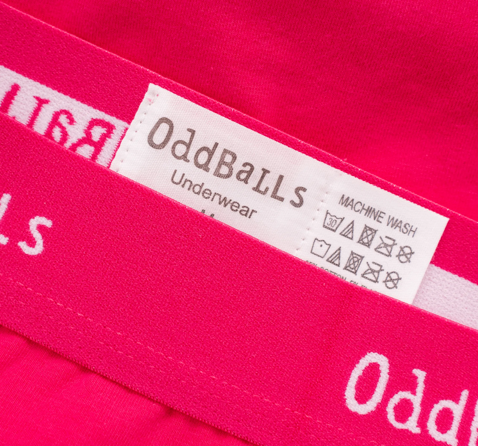 Pink/White - Mens Boxer Shorts