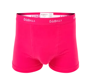 Pink/White - Mens Boxer Shorts