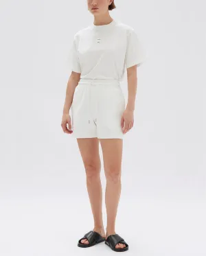 Poppy Textured Short White