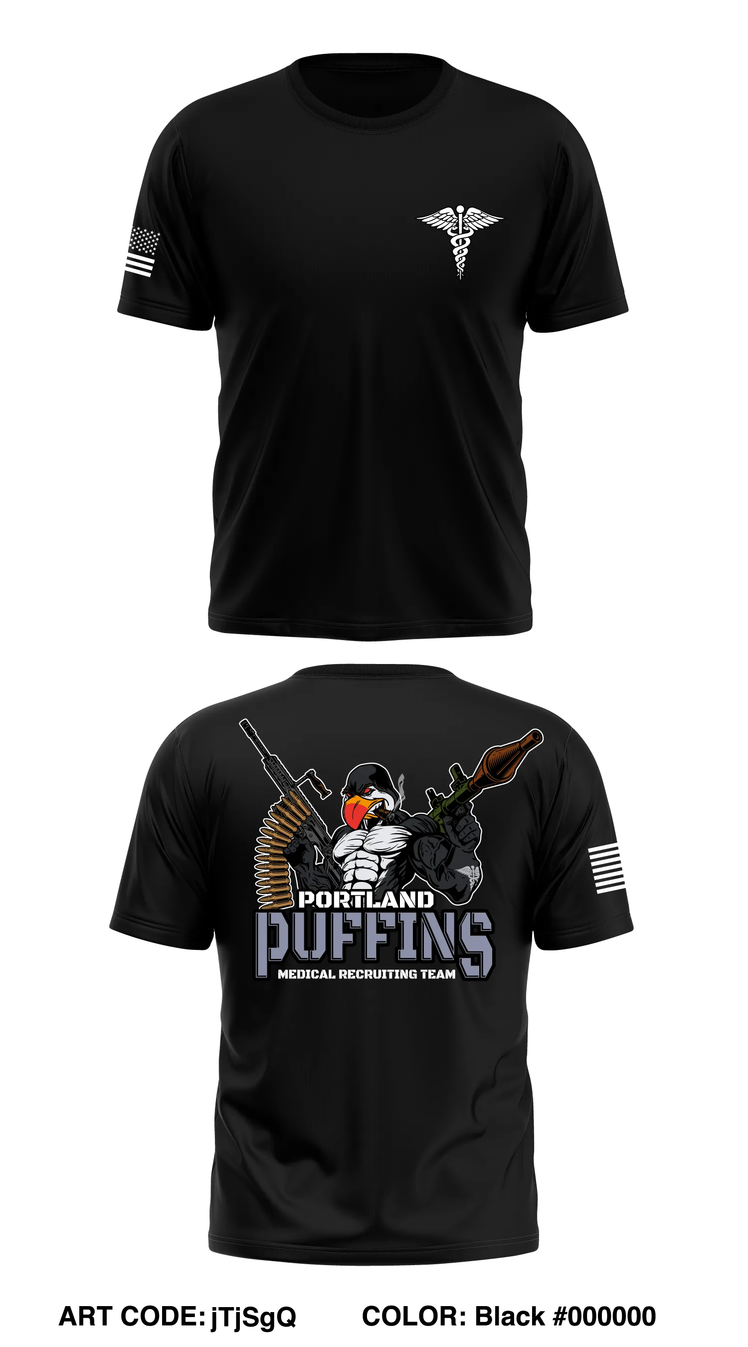 Portland Medical Recruiting Station Core Men's SS Performance Tee - jTjSgQ