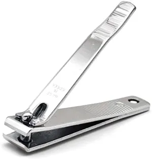 PrettyClaw | Nail Clipper Sharp Edge Finger Toe Nail Cutter Nail Trimmer Stainless Steel (Straight Edge)