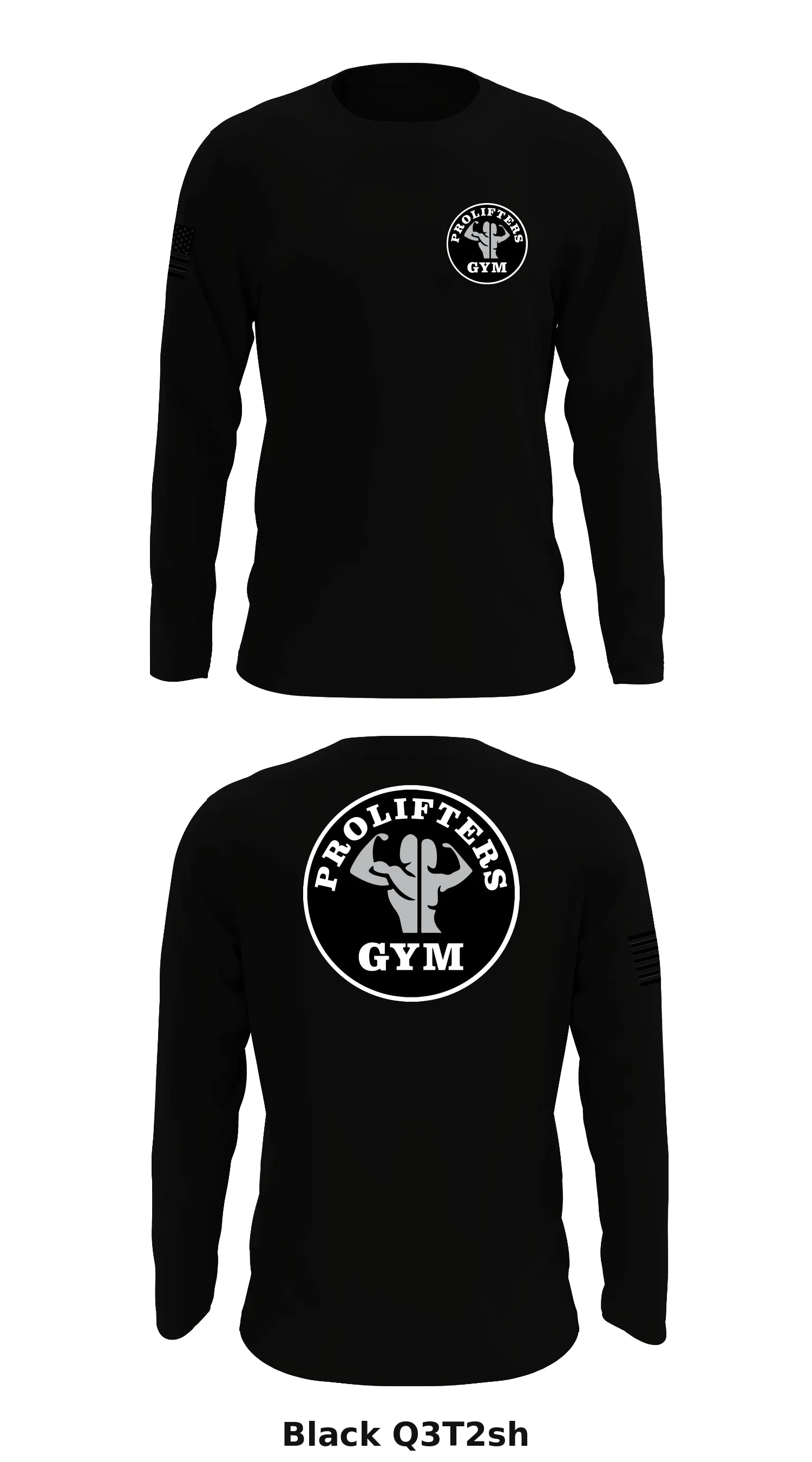 PROLIFTS Store 1 Core Men's LS Performance Tee - Q3T2sh