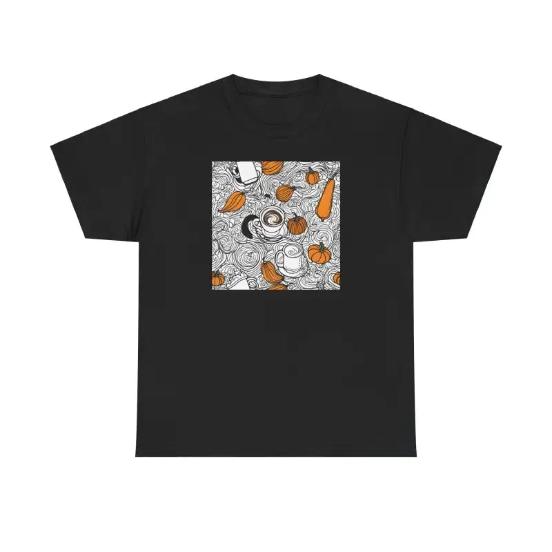 Pumpkin Spice Latte Deluxe t Shirt for Fall Magic