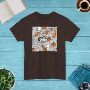 Pumpkin Spice Latte Deluxe t Shirt for Fall Magic