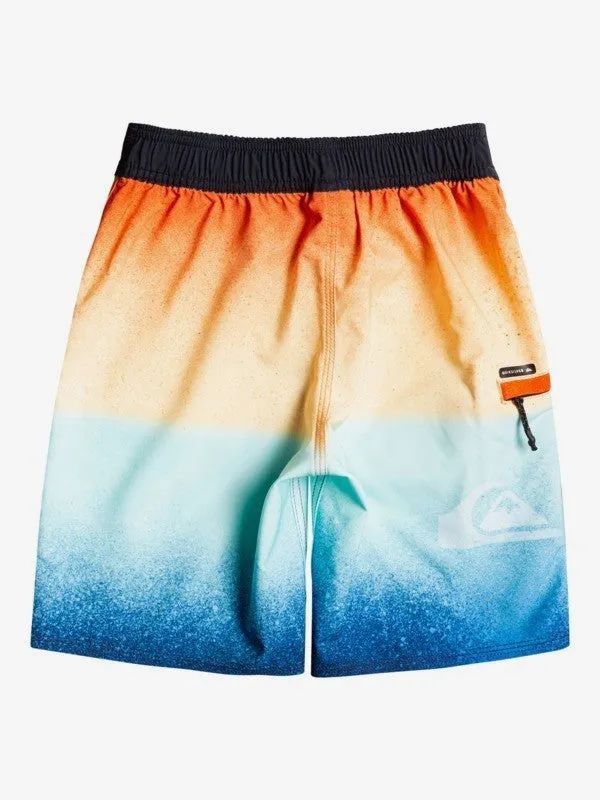 Quiksilver Little Boys Surfsilk Slab 14" Recycled Boardshorts