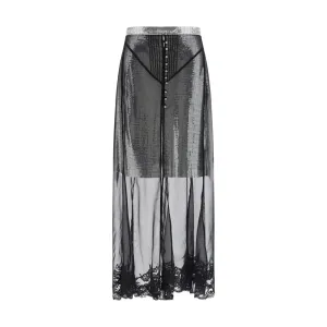 Rabanne Jupe Long Skirt