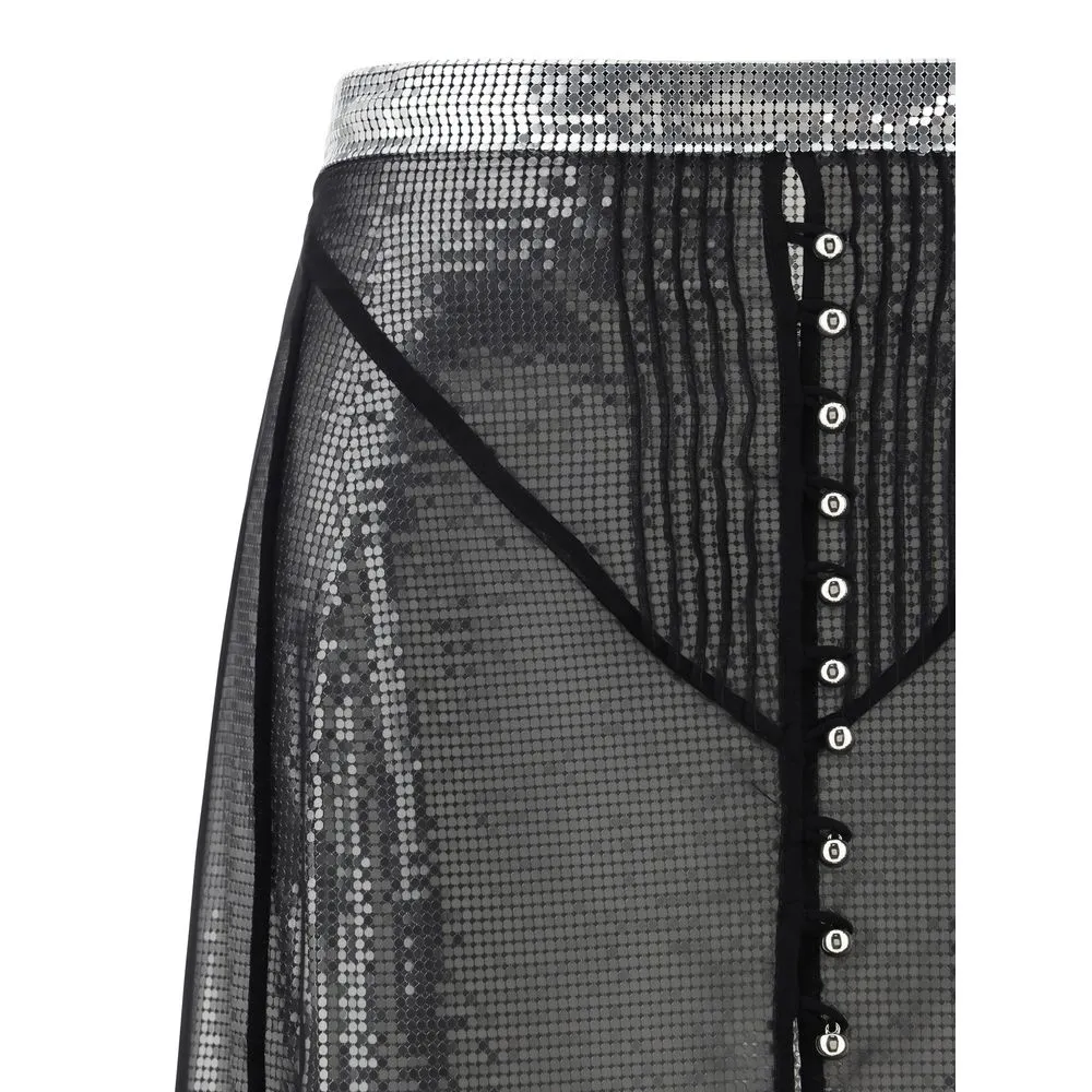 Rabanne Jupe Long Skirt