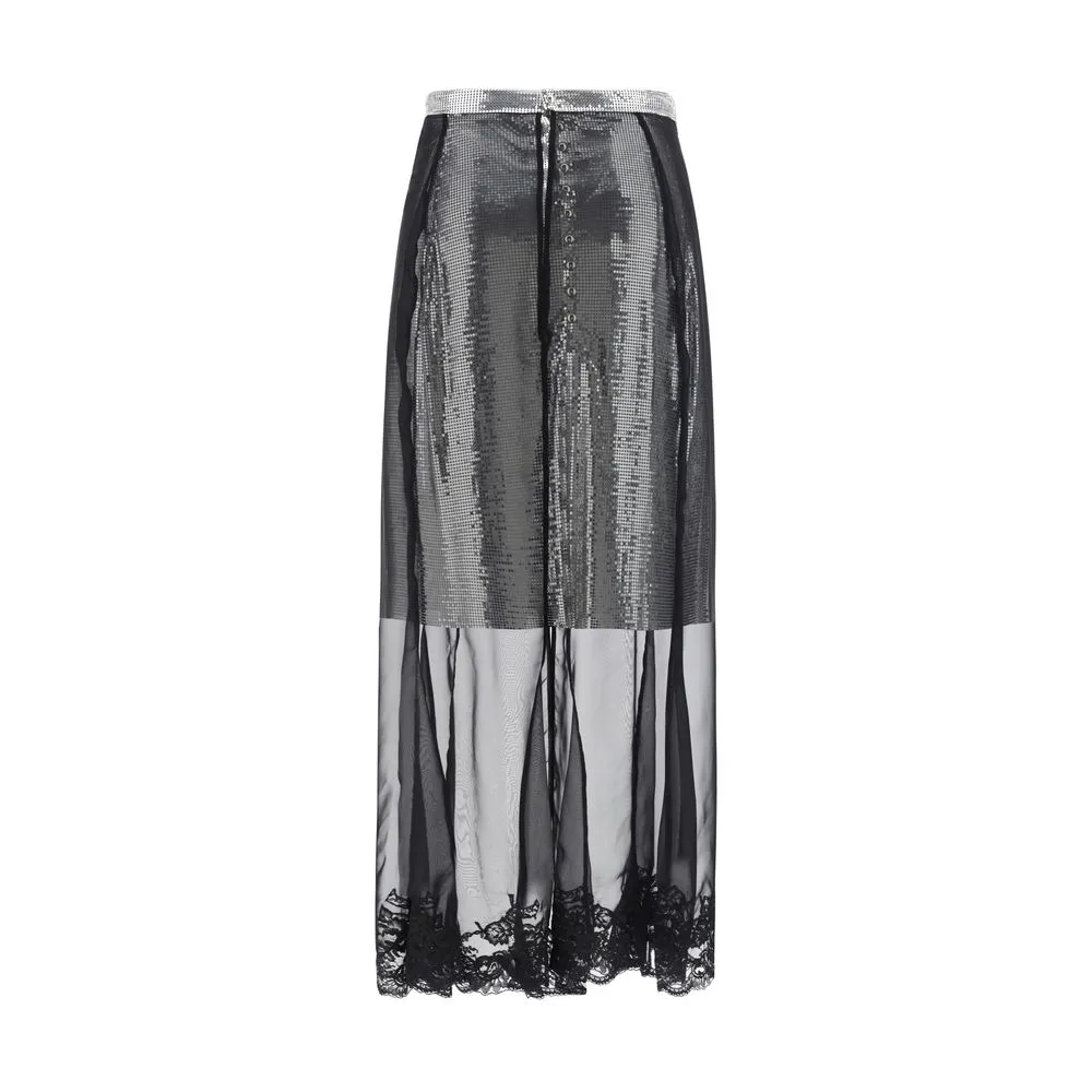 Rabanne Jupe Long Skirt