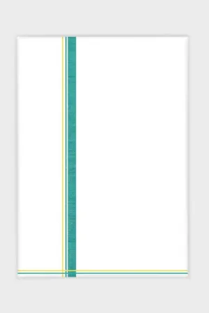 Rajni - Teal Green Double Layered Dhoti For Men | Uathayam